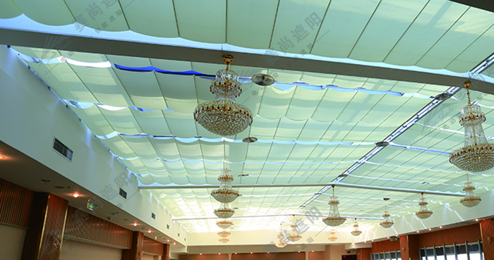 FCS電動天棚簾實(shí)景圖1